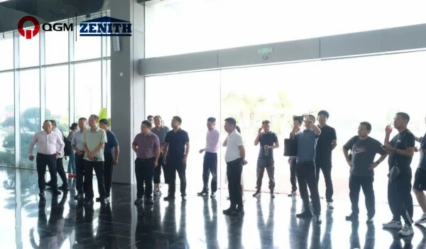 ఇండస్ట్రియల్ సాలిడ్ వేస్ట్ నెట్‌వర్క్ ప్రతినిధి బృందం తనిఖీ మరియు మార్పిడి కోసం క్వాంగాంగ్ కో., లిమిటెడ్‌ని సందర్శించింది