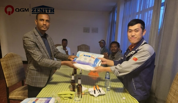 యుద్ధానంతర పునర్నిర్మాణం కోసం నెకెమ్టేలో కొత్త QGM QT6 బ్లాక్ మేకింగ్ మెషిన్ ప్రొడక్షన్ లైన్ పూర్తయింది.