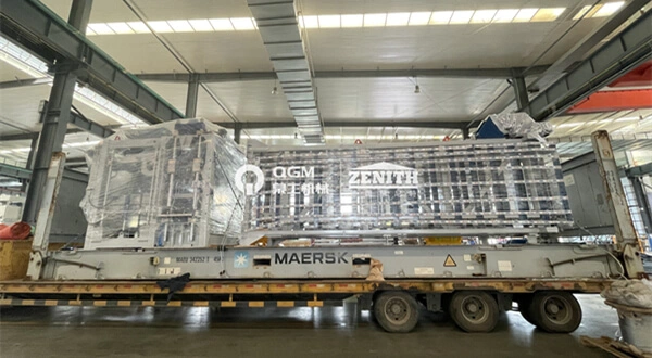 QGM కొత్త ZN1200C మెక్సికోకు పూర్తిగా ఆటోమేటిక్ బ్లాక్ ప్లాంట్- మెక్సికో భూకంపం తర్వాత స్థానిక పునర్నిర్మాణంలో సహాయం