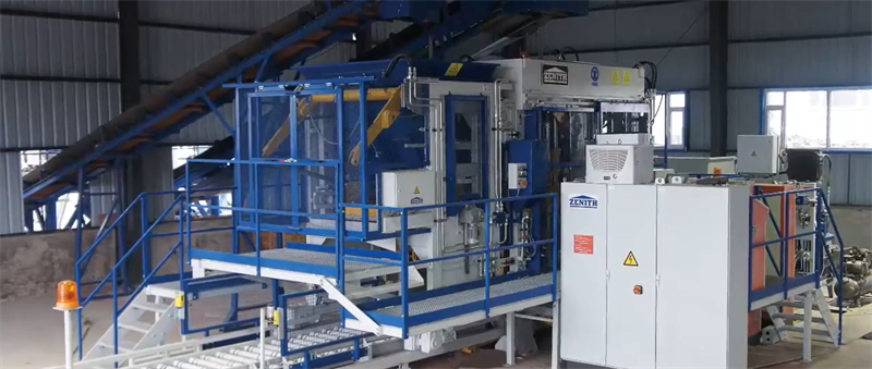 ఆఫ్రికాలో పూర్తి ఆటోమేటెడ్ మల్టీ-లేయర్ కాంక్రీట్ ఇంటర్‌లాకింగ్ ఇటుక ఉత్పత్తి ప్రాజెక్ట్ ప్రారంభించబడింది.