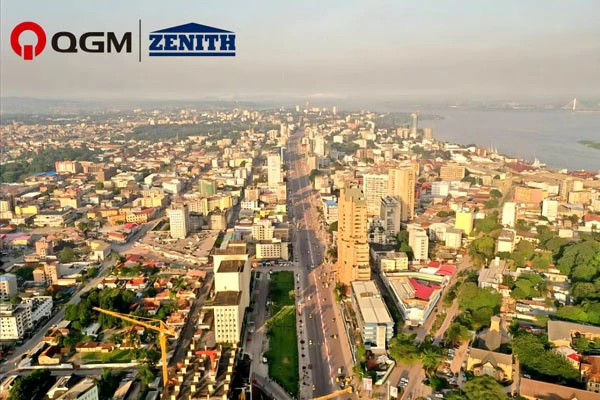 KINSHASA D.R కాంగోలో QGM QT6 కాంక్రీట్ బ్లాక్ మెషిన్